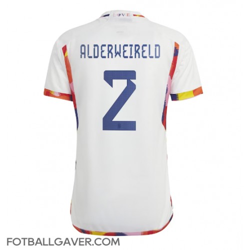 Belgia Toby Alderweireld #2 Fotballklær Bortedrakt VM 2022 Kortermet